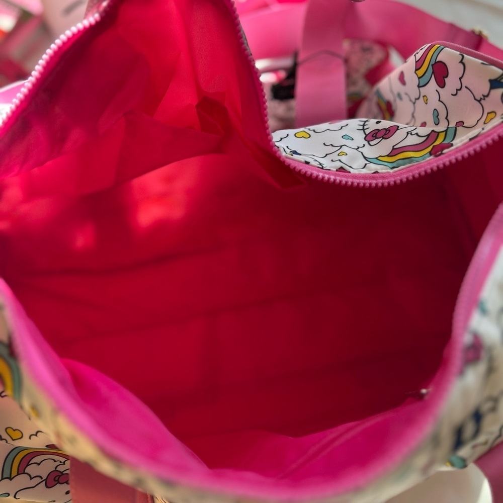 Hello Kitty Rainbow Bag Bundle - Pink and White - Picture 5 of 16